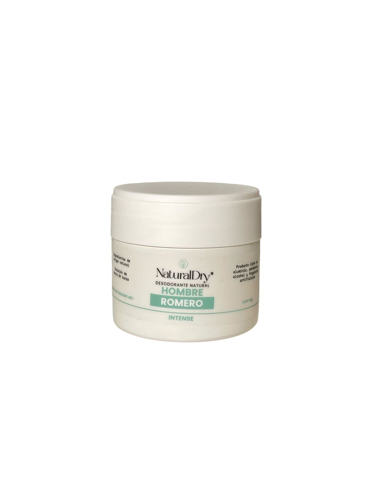 🧴 Desodorante Natural para Hombre con Romero | Intense 60g