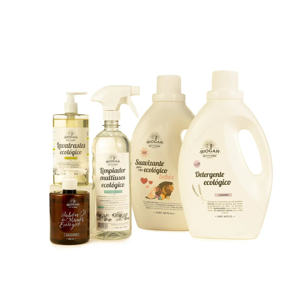Kit Ecológico 5 Productos | Cuidado Natural para tu Hogar