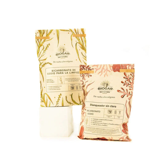Kit de Limpieza Natural | Percarbonato + Bicarbonato + Vinagre Blanco 100% ecológico