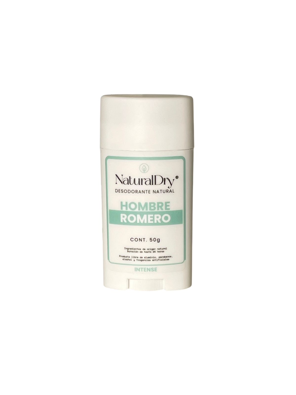 Desodorante Natural en Barra para Hombre - Romero | NaturalDry