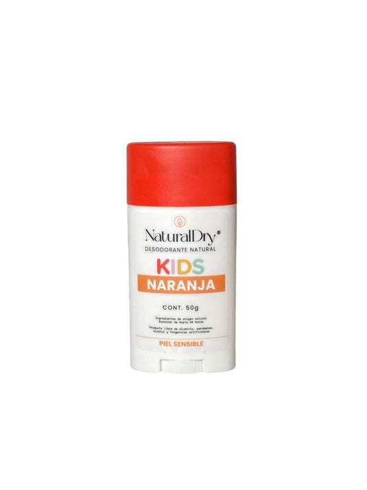 🧡 Desodorante Natural en Barra para Niños - Aroma Naranja y Mandarina | Kids 50g