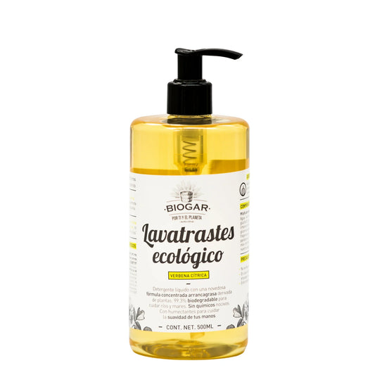 Lavatrastes Ecológico con Ingredientes Naturales | Cuidado Antigrasa y Suave con tus Manos 🍃🧼