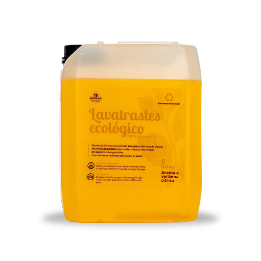 Lavatrastes Ecológico con Ingredientes Naturales | Cuidado Antigrasa y Suave con tus Manos 🍃🧼