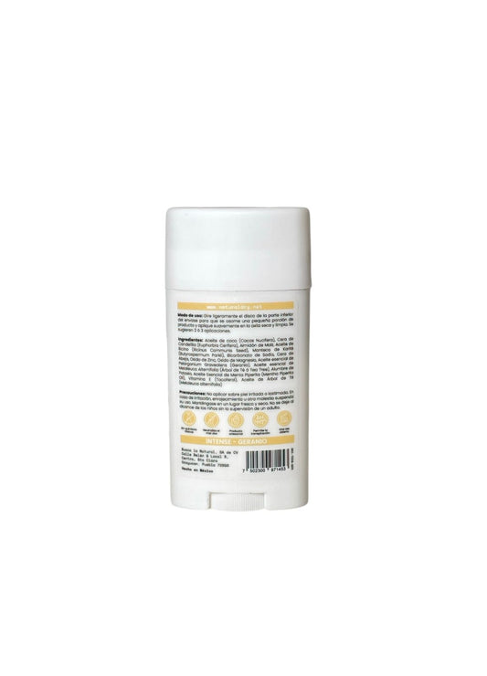 Desodorante Natural en Barra para Adolescentes – Geranio Menta | NaturalDry 50g